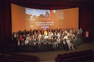 film festival audience on stage march 27 2011 stanley long pictureville image 4 circlorama sm.jpg